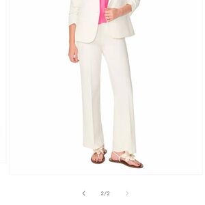 NEW Estelle and Finn Cream Wide Leg Pants